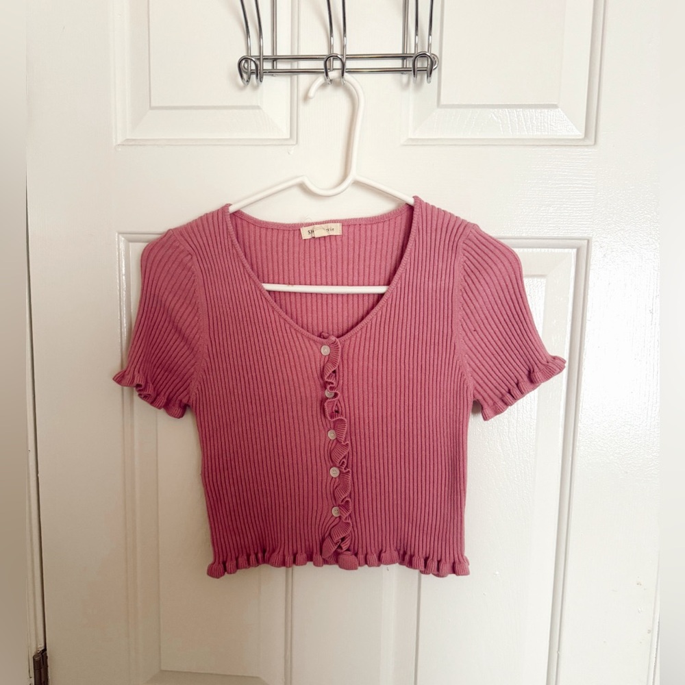 Shop Stevie Valeria Ribbed Top